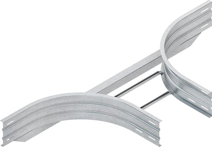 Produktbild Niedax NIE WSTAR 200.600 Anbau-T-StÃ¼ck, 201,5x605 mm, rund gesickt, ungelocht (60.50 cm)