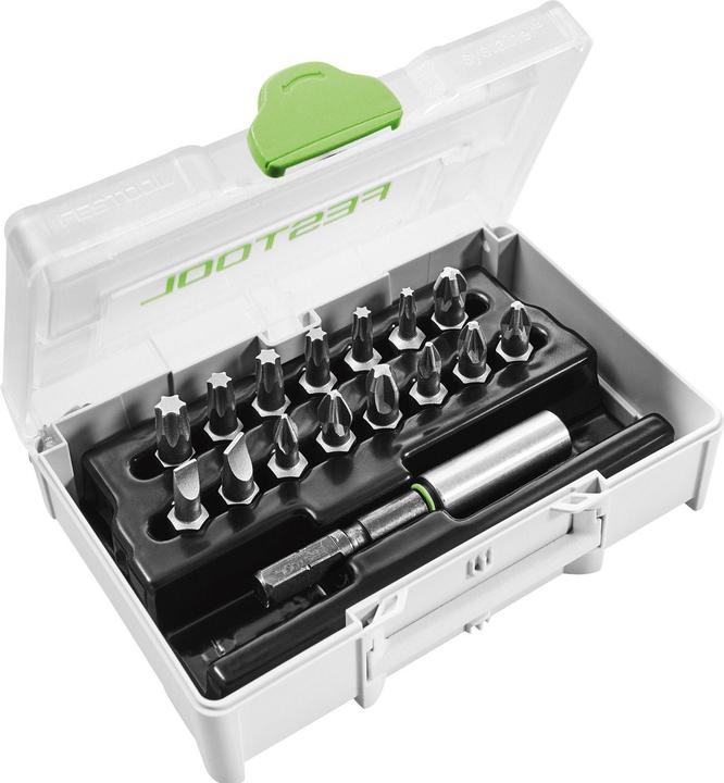 Festool Bit-assortiment SYS3 XXS CE-MX BH 60 (Kruis Pozidriv PZ)