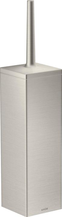 hansgrohe AXOR Universal Rectangular support pour brosse de WC, montage mural, métal, 42655