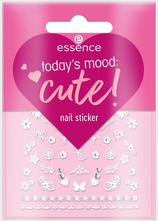 Produktbild essence Todays Mood: Cute (Kunstnägel, Weiss)
