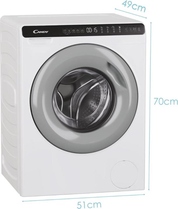 Immagine prodotto Candy CW50-BP12307G-S (5 kg, A sinistra)