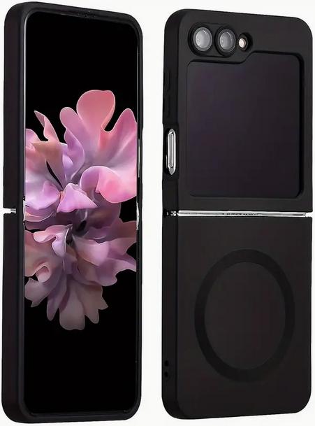 Actual product image PhoneLook Cover Soft, foldable silicone with MagSafe and camera protection (Samsung Galaxy Z Flip6)