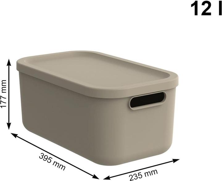 Actual product image Rotho Box12l Albula Cappuccino (12 l)