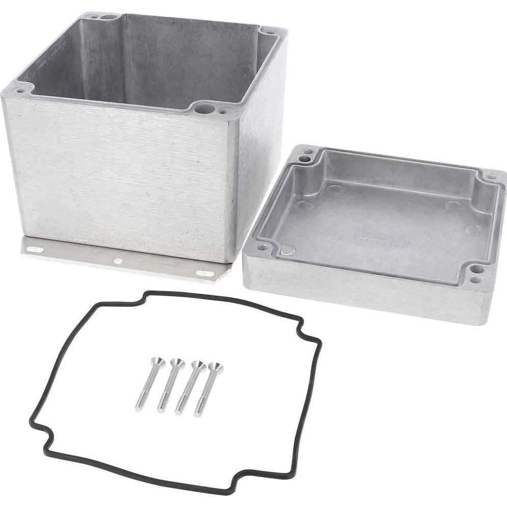 Hammond 1550Z137F Universal-Gehäuse 121 x 102 Aluminium Druckguss (Gehäuse), Elektronikzubehör + Geh