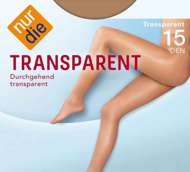 Image du produit Nur Die Transparent (15 DEN, 38 - 40)
