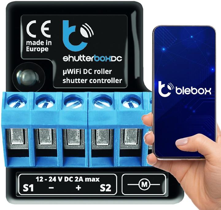 Image du produit BleBox Actionneur de stores WLAN shutterBox DC (Actionneur de volet)