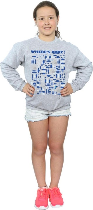 Image du produit Disney - Sweat FINDING DORY WHERE'S DORY? - Fille (128)