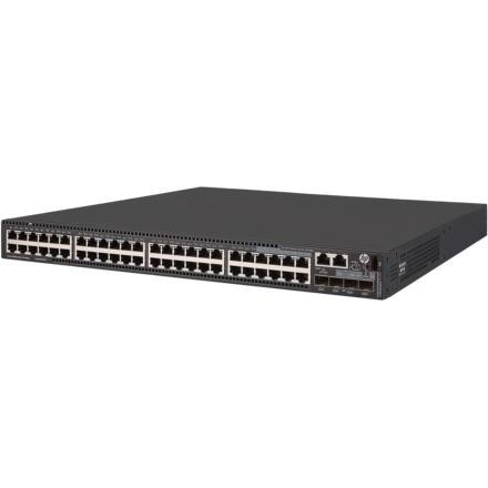 HPE E N FlexNetwork 5510 HI Switch PoE+, 4 SFP+ Ports, 1 Slot, MACsec Support (16 Ports), Netzwerk Switch, Schwarz