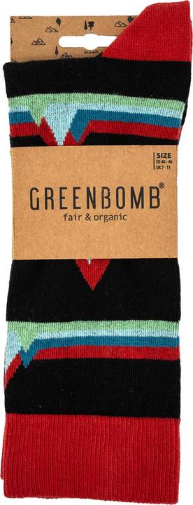 Produktbild Greenbomb Socken Abstract Mountain (Einzelpack, 36 - 40)