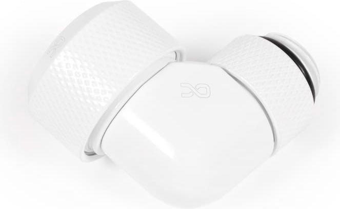 Image du produit Alphacool ANS Pivot de Glace 13mm HardTube vissable 90?? tournant G1/4 - Blanc