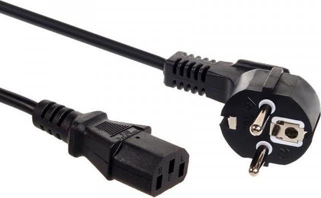 Actual product image Maclean Cable d'alimentation 3m (Noir) (3 m)