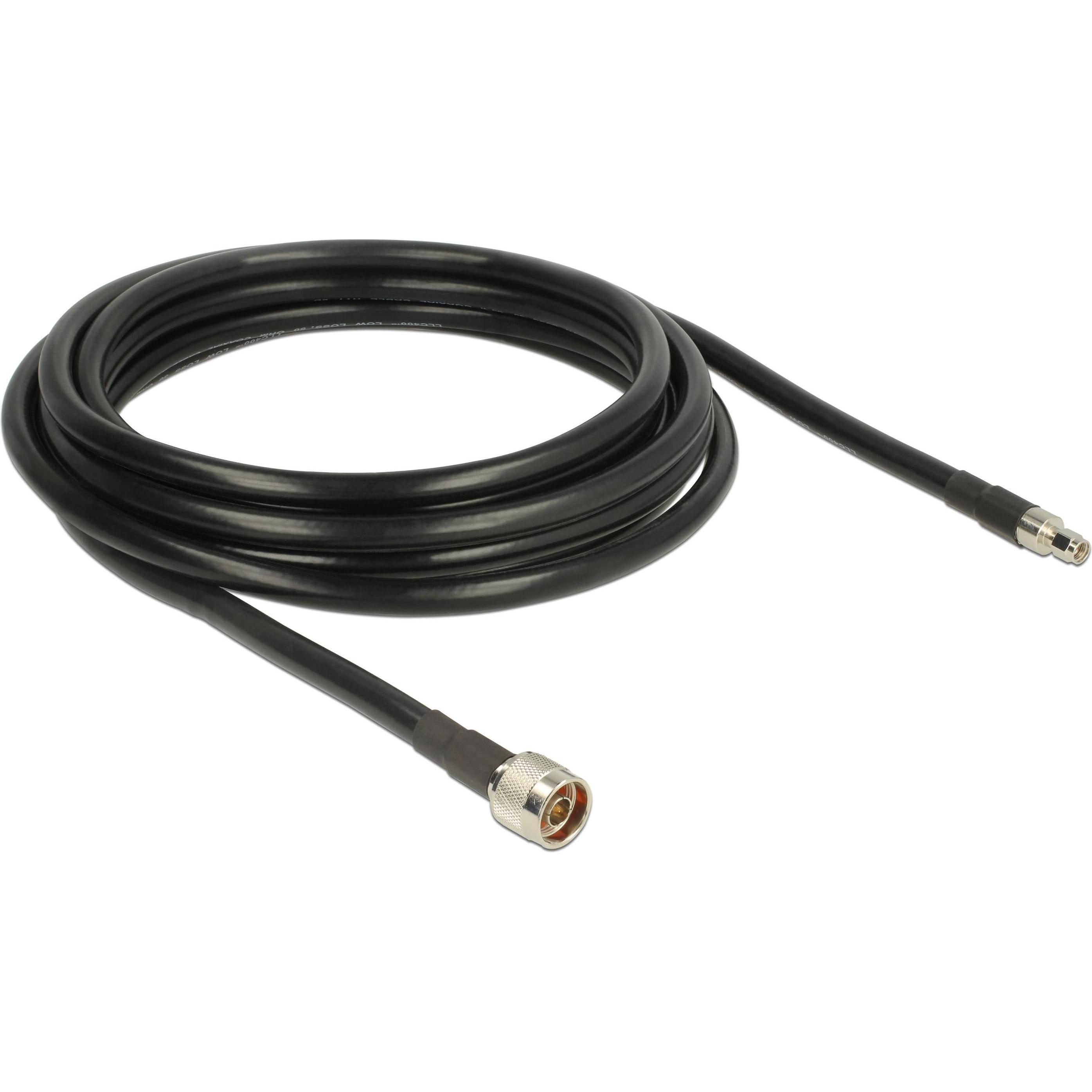 Thumbnail - Delock RP-SMA Stecker zu N-Stecker, 5m (0.35 dB, Antennenkabel), Antennenkabel