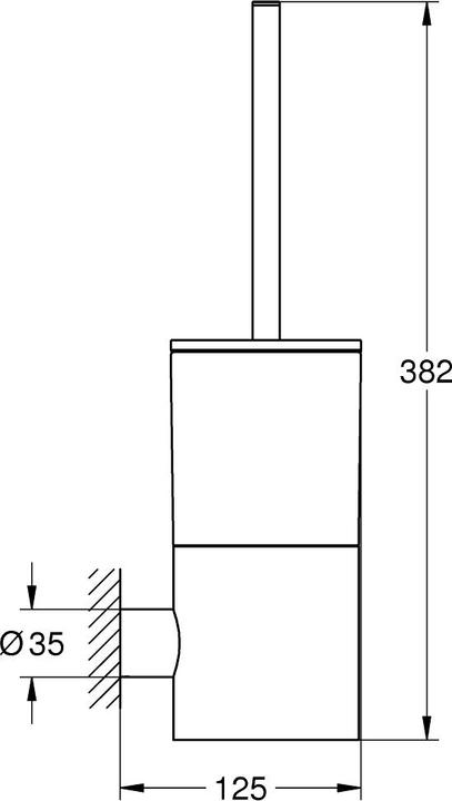 Image du produit Grohe Ensemble brosse de toilette Atrio