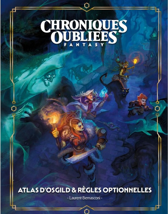 Actual product image Black Book Chroniques Oubliées Fantasy - Atlas d'Osgild et règles optionnelles (French)