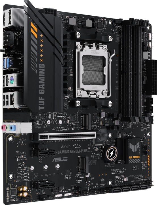 Produktbild ASUS TUF GAMING A620M-PLUS (AM5, AMD A620, mATX)