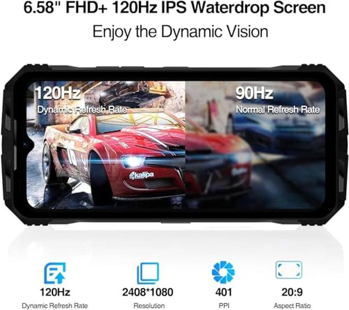 Immagine prodotto Doogee V31GT (256 GB, Classic Black, 6.58", Doppia SIM Ibrida, 5G)