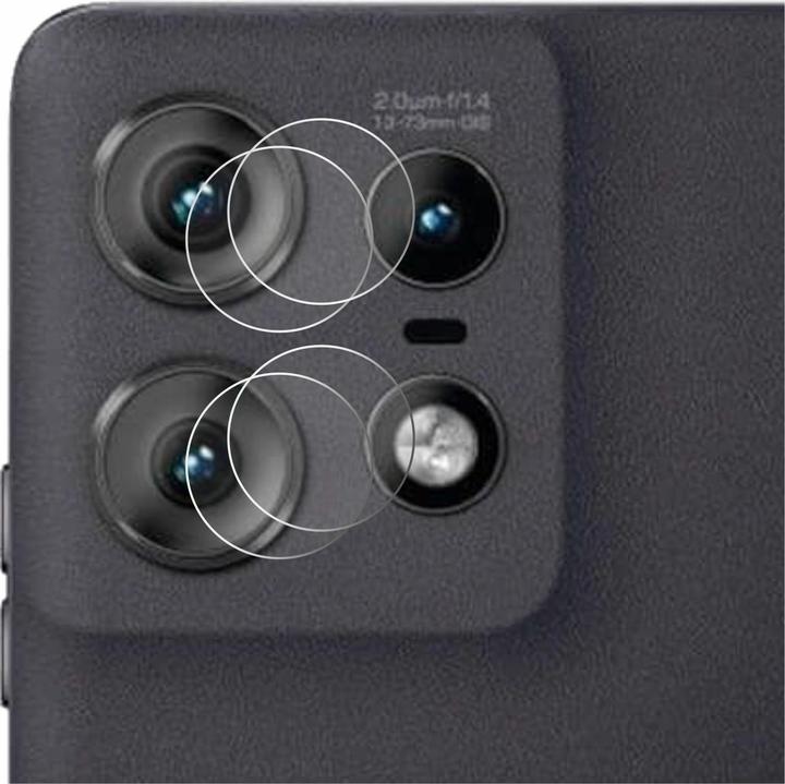 Actual product image ScreenLeaf Screen Protector sustainable Screen Protection, clear, anti-scratch (2 Piece, Motorola Edge 50 Pro)