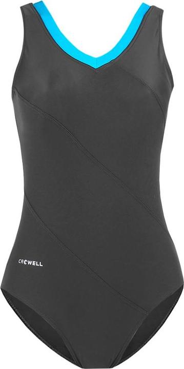 Produktbild No Name Damen Badeanzug Crowell Angie col.03 grau-blau 38 (38)