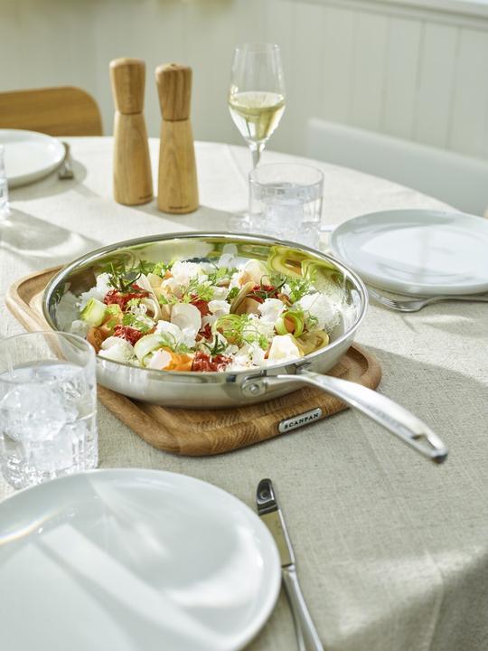 Actual product image Scanpan Frying pan IMPACT Ø 28 cm (Frying pan, Stainless steel, 28 x 9.50 cm)