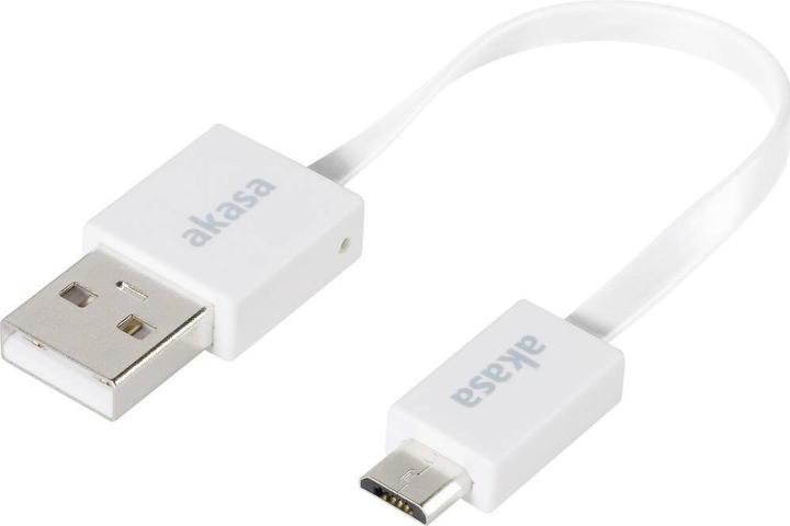 Actual product image Akasa PROSLIM USB cable (0.15 m, USB 2.0, 2.50 W)