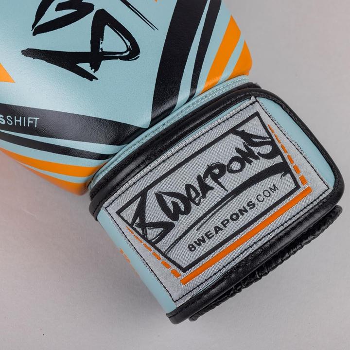 Image du produit 8Weapons Boxing Gloves, Shift, ice-grey-orange, 10 Oz (10 OZ)