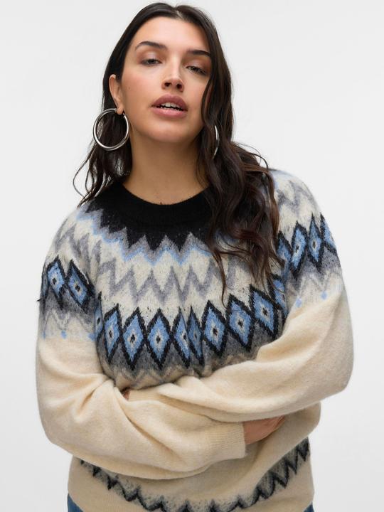 Produktbild Vero Moda Vmcvisti Ls O-Neck Pullover Cur (S)