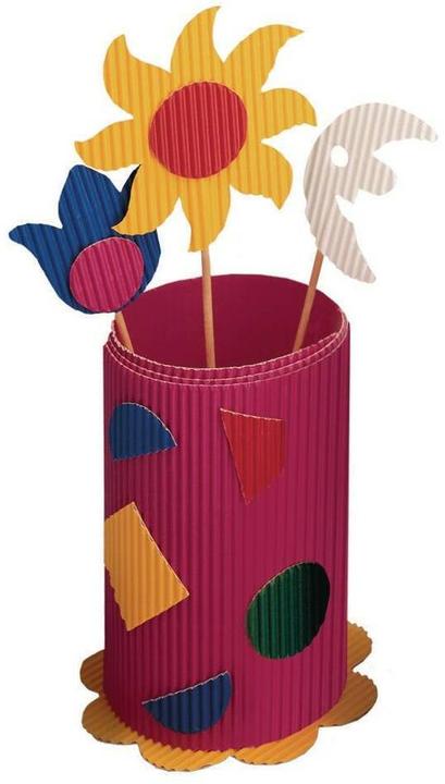 Produktbild Folia Wellpappe 10-farbig sortiert (170 g/m², 10x)