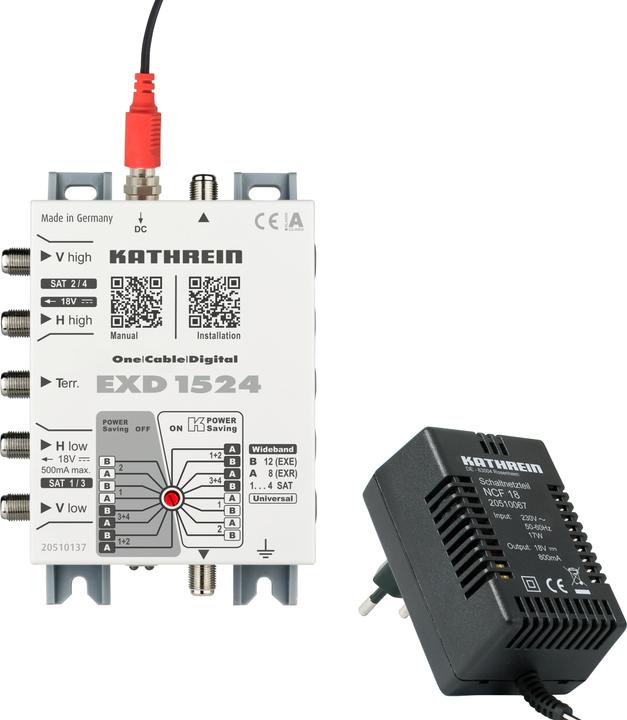 Kathrein EXD 1524 Multiswitch Satelliet/aards signaal (EXD 1524) (Diverse)