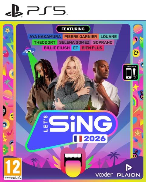 Produktbild Plaion Let's Sing 2026 French Version (PS5, FR)