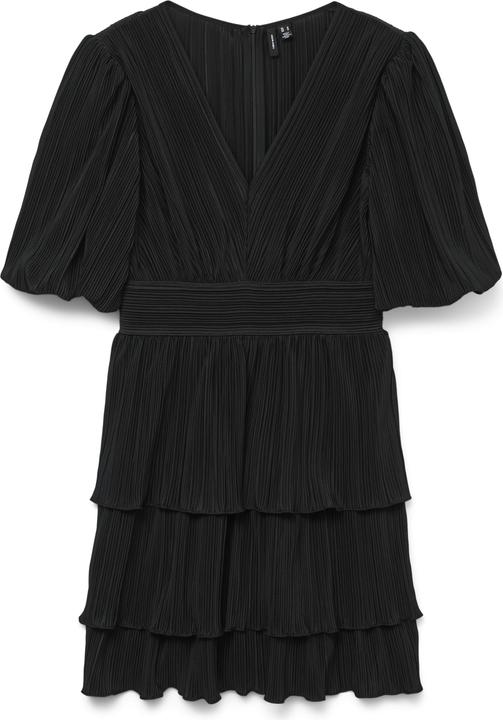 Actual product image Vero Moda Vmkaja Short Plisse Dress Exp (XS)