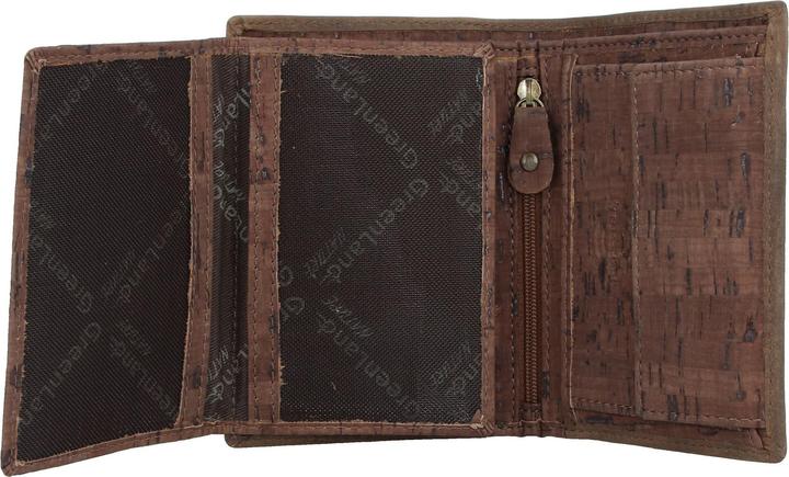 Actual product image Greenland Nature Wallet RFID leather 9 cm