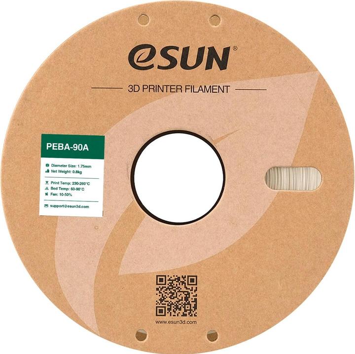 Produktbild eSUN Filament PEBA 90A Transparent 1.75 mm 1 kg (PEBA, 1000 g)