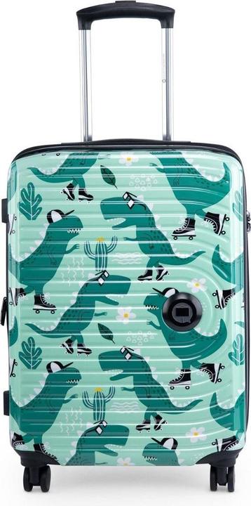 Immagine prodotto Hauptstadtkoffer Centro - Valigia per bambini a mano con guscio rigido, Skater Dinos (55 l)