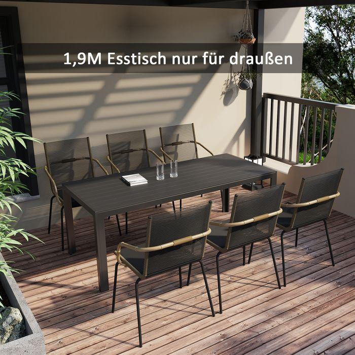 Image du produit Outsunny Table de jardin Polyholz (84.50 cm)