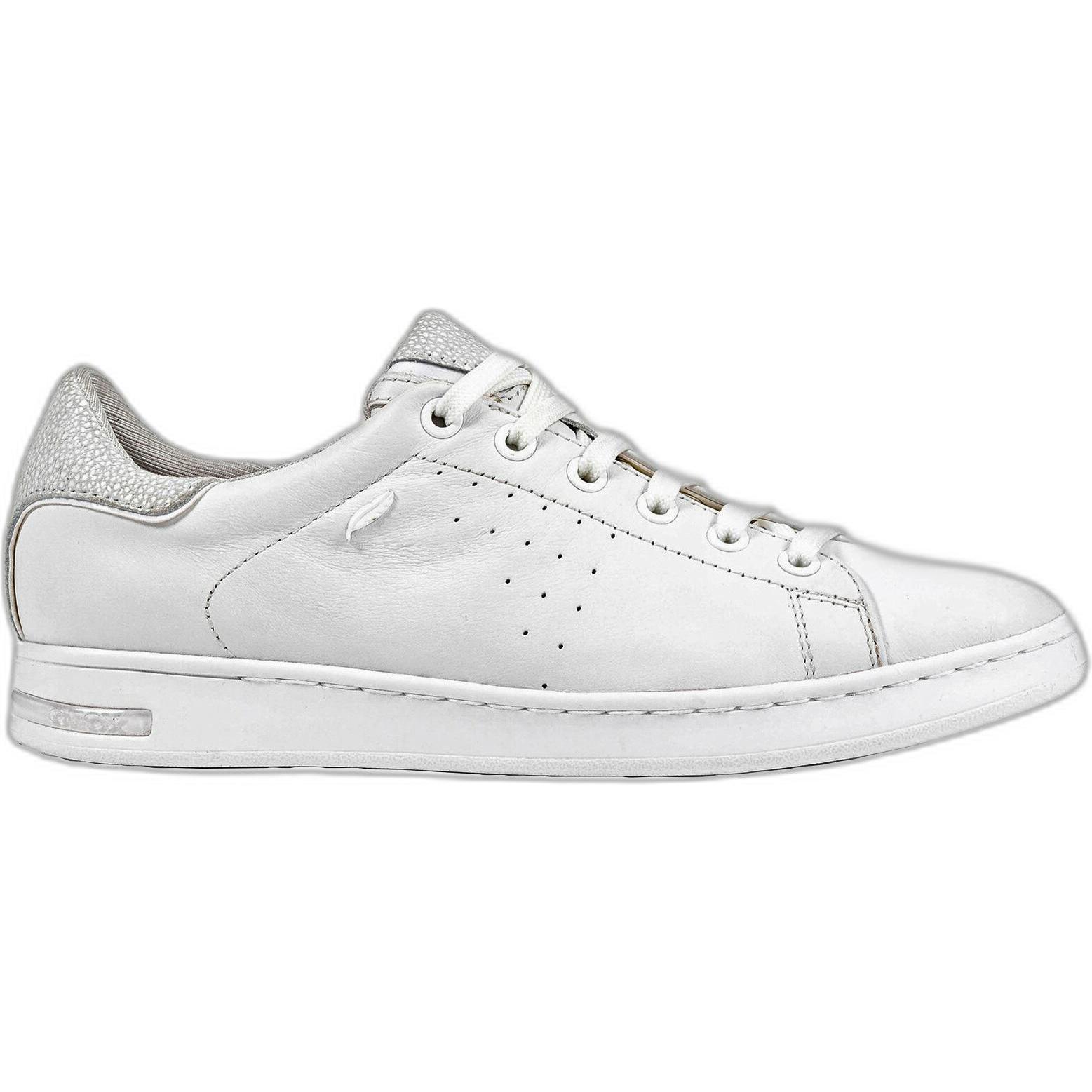 Geox, Damen, Sneaker, Schnürschuh, Weiss, (39)