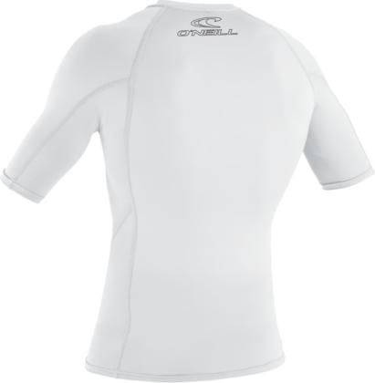 Actual product image O'Neill Basic Skins S/S Rash Guard- WHT (S)