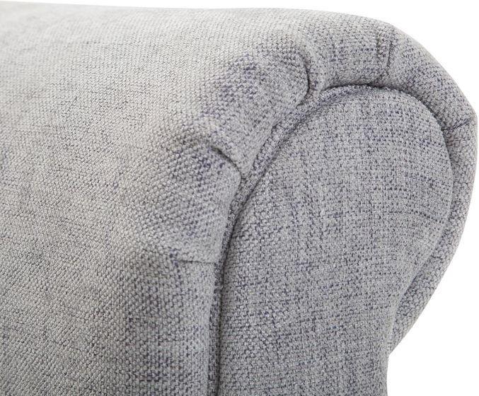 Immagine prodotto Swisshandel24 Panca imbottita panca da salotto panca da corridoio panca da letto elegante con lati arrotolati (45.50 cm)