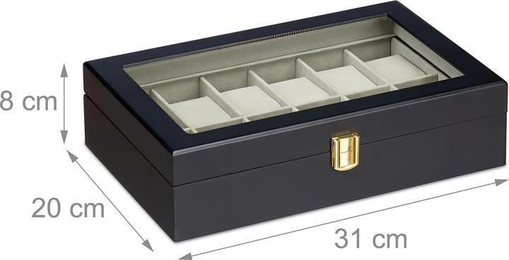 Produktbild Relaxdays Uhrenbox