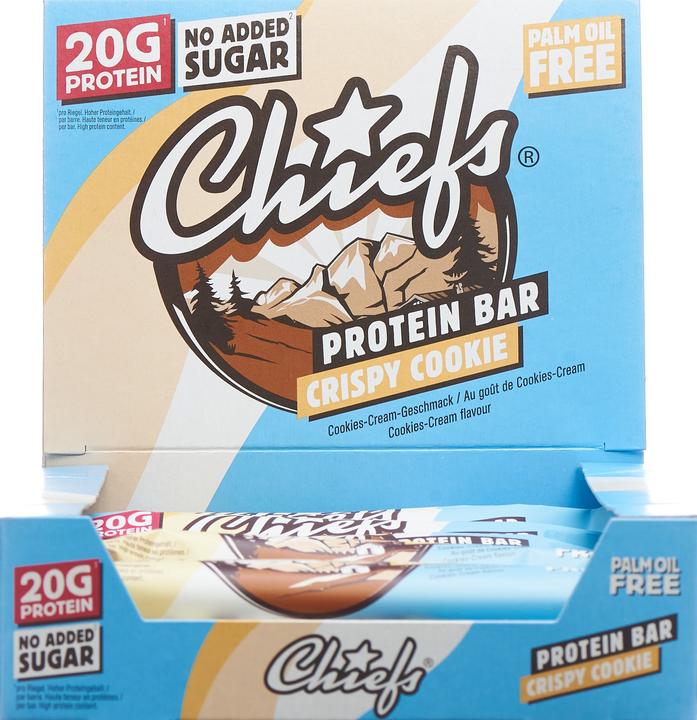 Produktbild Chiefs Protein Bar (Cookie, 12 Stk., 660 g)