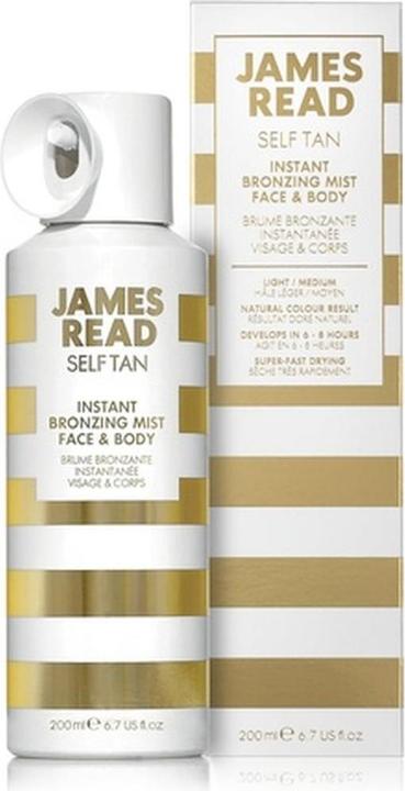 Actual product image James Read Instant Bronzing Mist women 200 ml (Self tanning foam, 200 ml)