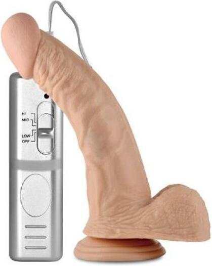 Productafbeelding Lovetoy Dildo Real Extreme met Vibratie 8,5 Vlees