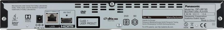 Produktbild Panasonic DP-UB150 (Blu-ray Player)