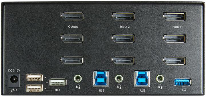 Produktbild StarTech 2 Pt DP KVM Switch