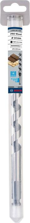 Produktbild Bosch Professional Zubehör PRO Wood Holzschlangenbohrer, 14 x 170 x 235 mm (11.1 mm)