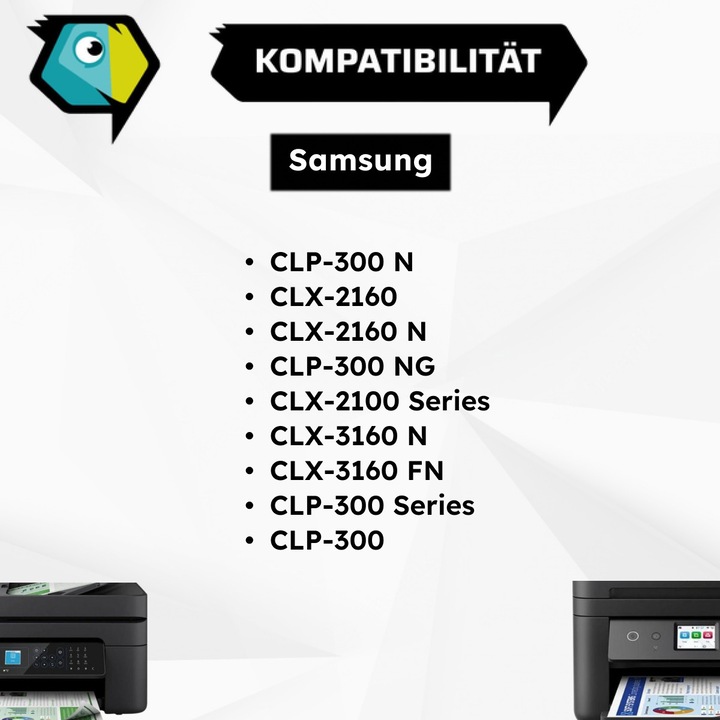 Image du produit Inkadoo Toner compatible avec Samsung CLP-K300A/ELS toner, noir noir (CF)