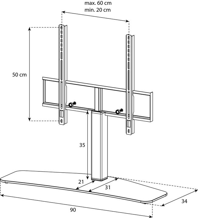 Produktbild Sonorous PL2335 Grauglas Silber (40 kg)