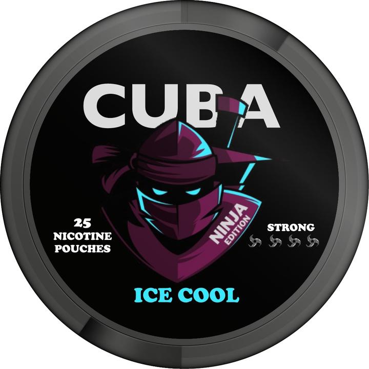 Actual product image Cuba Ice Cool (Nicotine-free snus, 30 mg)