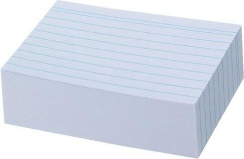 Immagine prodotto Herlitz Scheda indice foderata (A8, 170 g/m², 100 x)