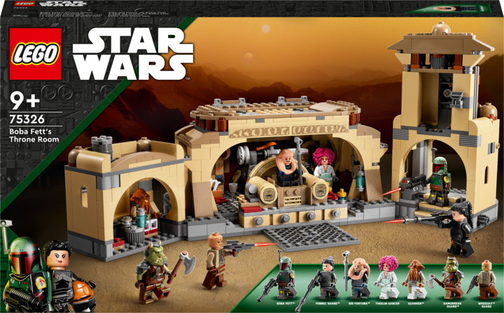 LEGO Boba Fett's throne room (75326, LEGO Star Wars)