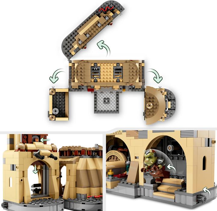 Actual product image LEGO Boba Fett's throne room (75326, LEGO Star Wars)